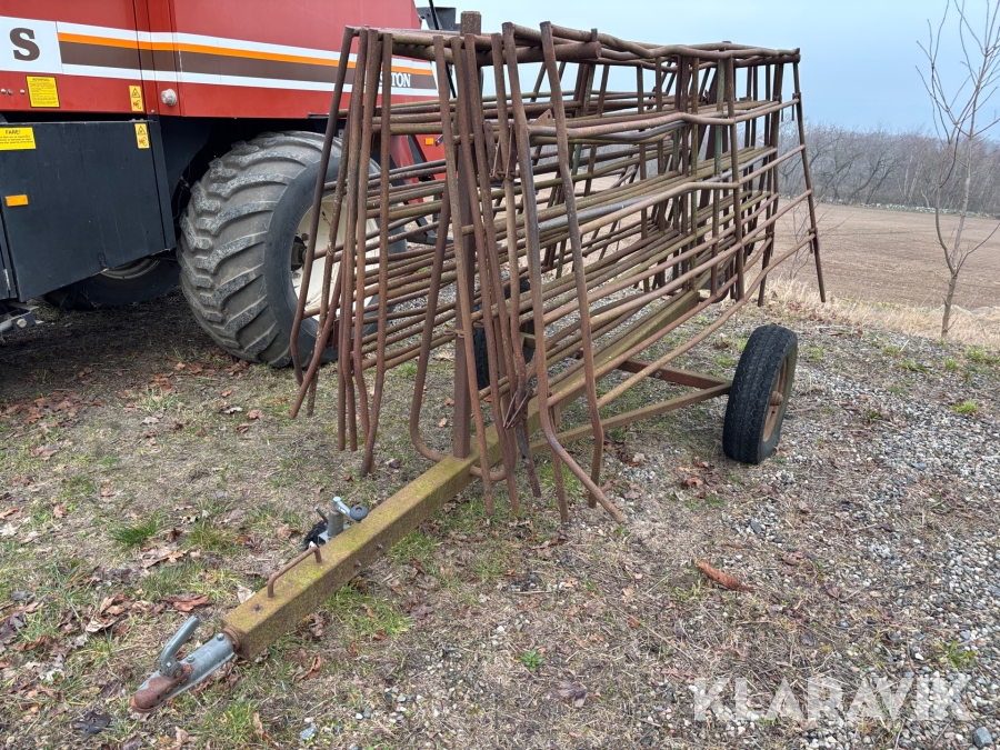 Grindvagn med 14 st grindar