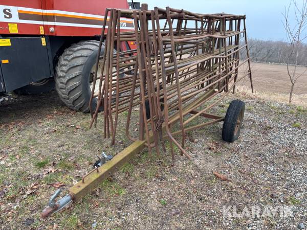 Grindvagn med 14 st grindar