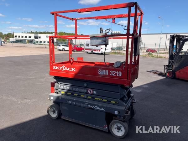 Saxlift Skyjack SJIII 3219 DC Electric Nybesiktigad