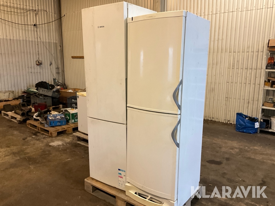 Kylskåp och kyl/frys Bosch och Cylinda