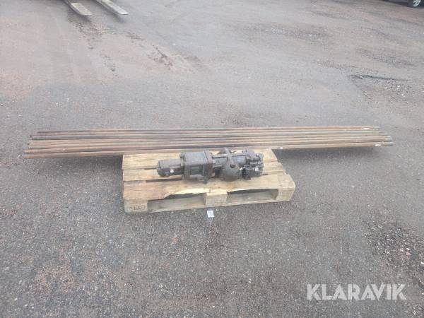 Borrutrustning Sandvik HL300S med borrstänger
