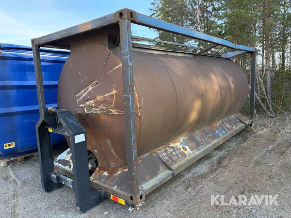 Tank 16 m3 med containerfäste