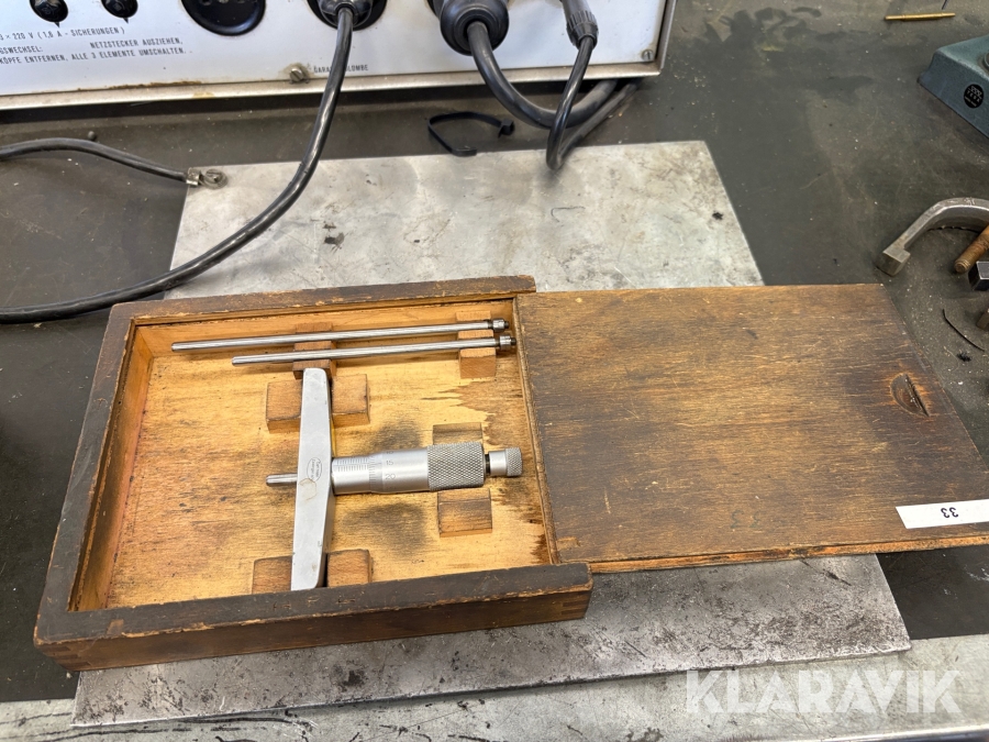 Djupmikrometer Mahr