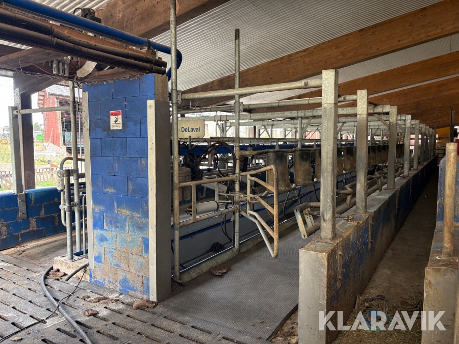 Mjölkgrop DeLaval MidiLine ML3100 16 st platser
