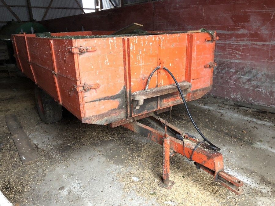 Traktorvagn med tipp