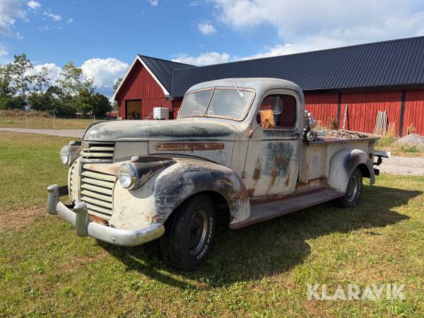 Veteranbil GMC 38 originalpatina