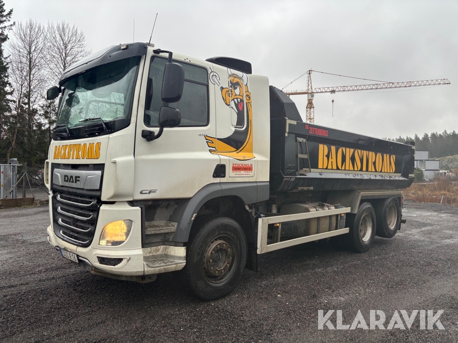 Tippbil/Schaktbil DAF CF410 6x2, 407HK