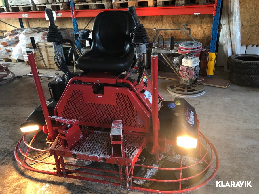 Åkglättare Allen Engineering med joystick