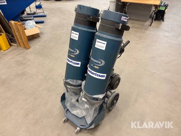 Stoftavskiljare Dustcontrol DC3800 C Twin