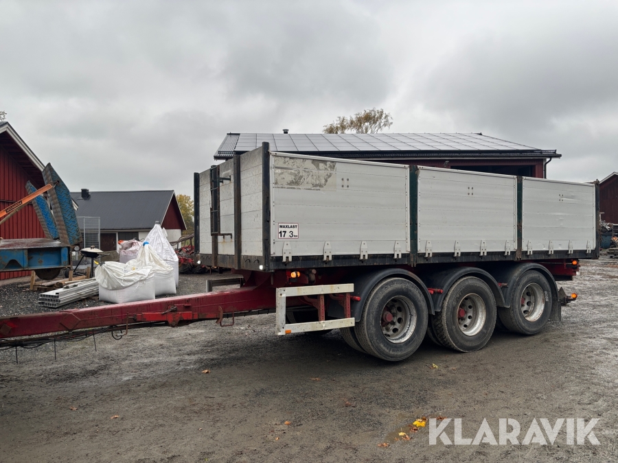 Tippsläp HLM-Släp 3KOB26SBT-24-62