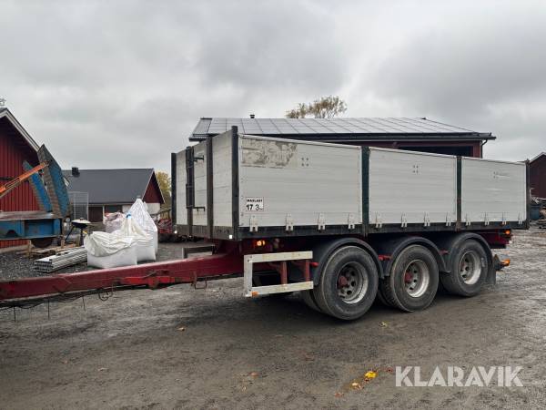 Tippsläp HLM-Släp 3KOB26SBT-24-62