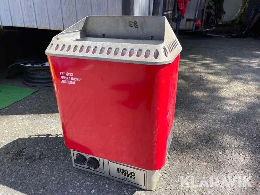 Bastuaggregat Helo Sauna