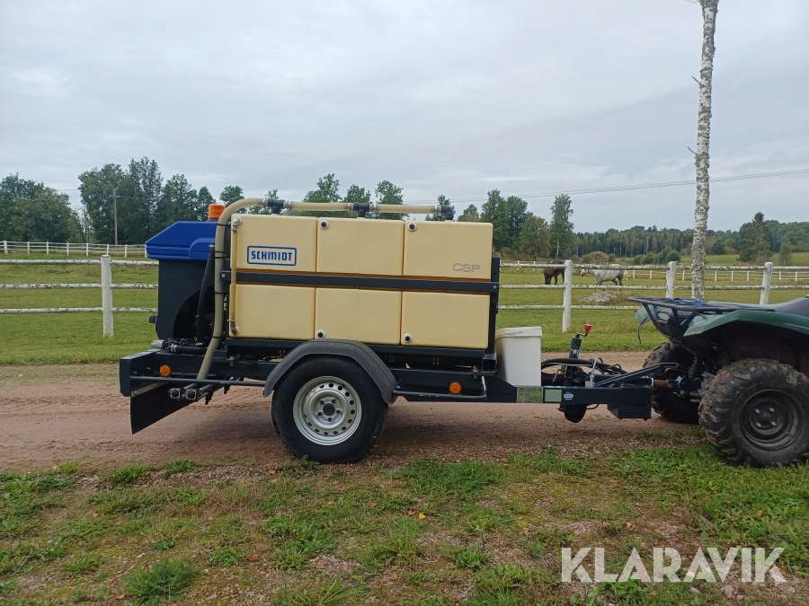 Saltlakevagn för bevattning.