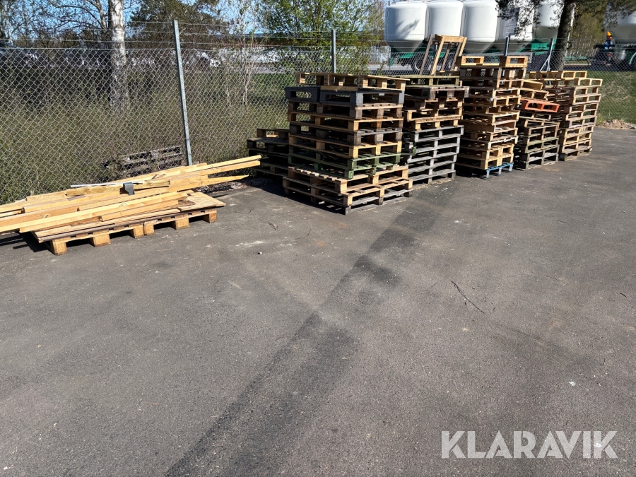 Parti med blandade pallar