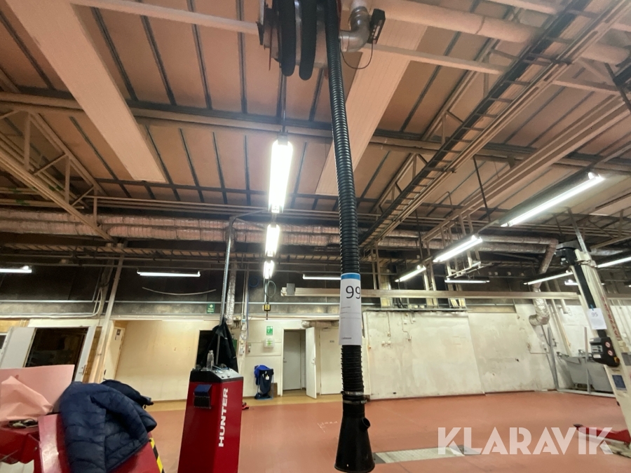 Avgasslangupprullare Nedermann