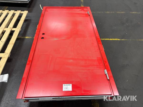 Ståldörr Daloc 10x21 S30 höger
