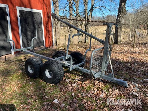 Skogsvagn för ATV Avestavagnen