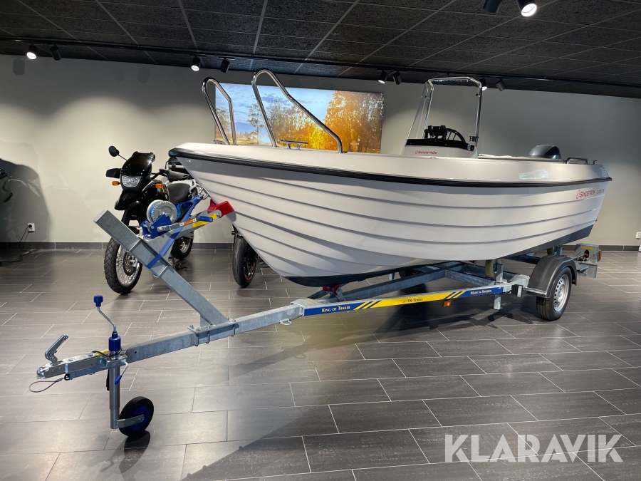 Motorbåt Sandström Classic 495 S med båttrailer