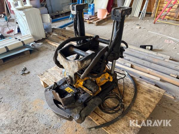 Tiltrotator Engcon EC219-QSD60-QS60-DC2 med grip och S60 fäste