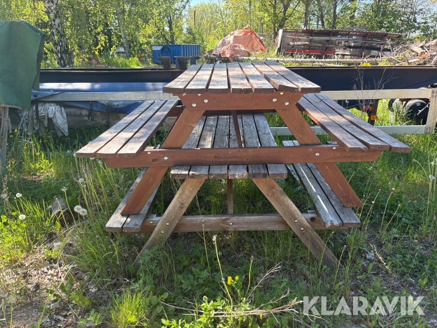 Parkbänk / Bänkbord 2st