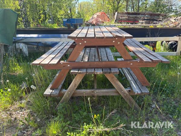 Parkbänk / Bänkbord 2st