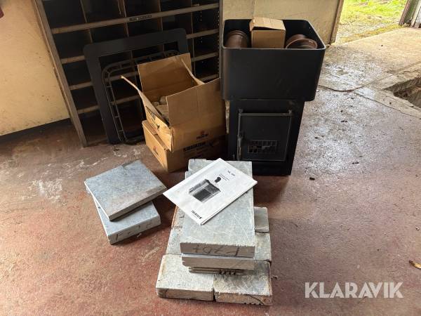 Bastuaggregat och tillbehör Tulikivi SK 400 vedeldad