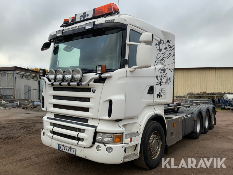 Lastväxlare / Plogbil Scania R480 8x4