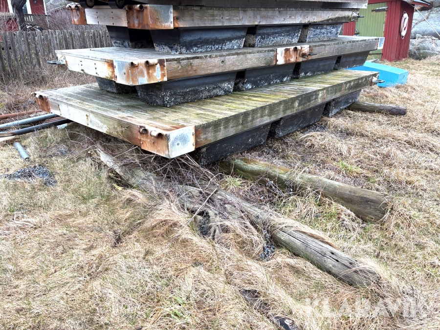 Flytbryggor tre styck