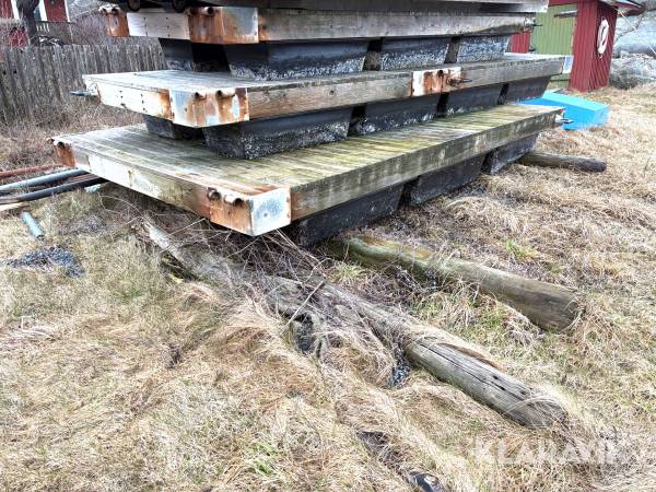 Flytbryggor tre styck