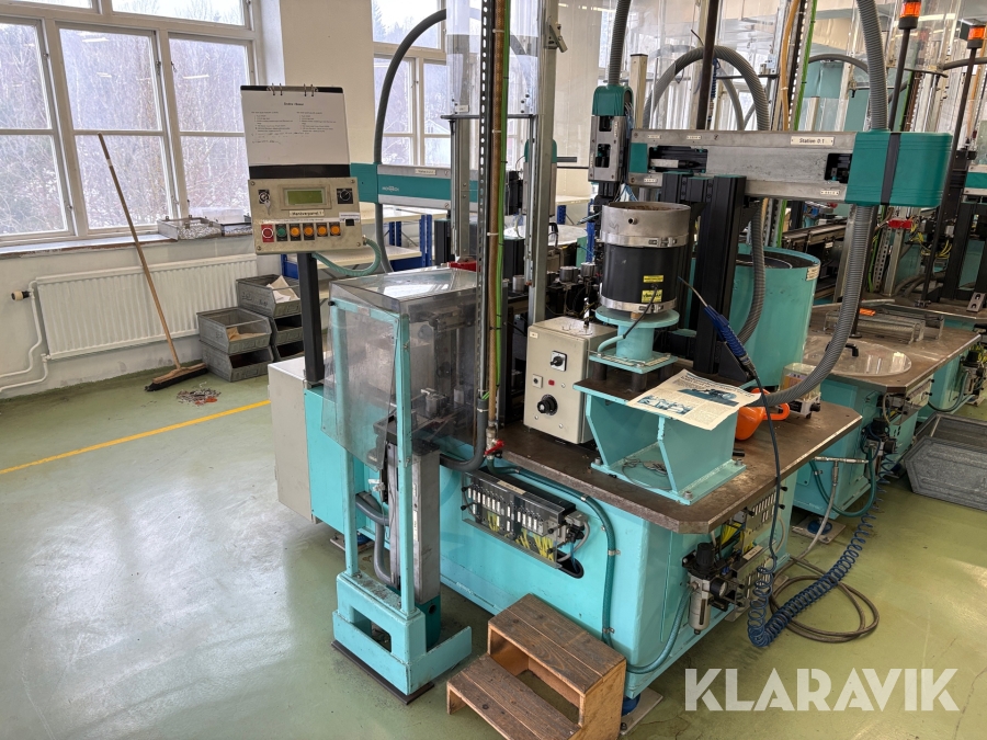 3st Pick and place med 3st matare Montech