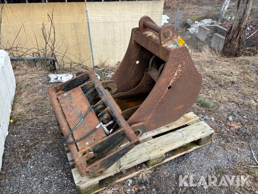 Parti med skopor & fäste