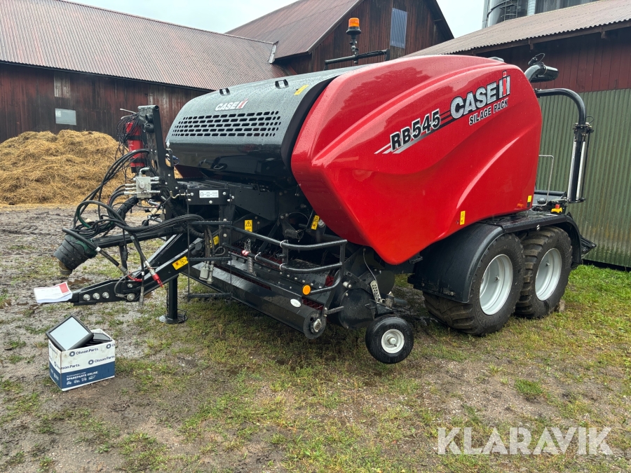 Kombipress Case IH RB545 silage pack