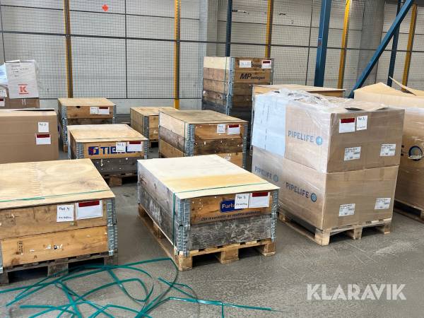 Stor parti med blandat VA material Pipelife/Ulefos/Uponor