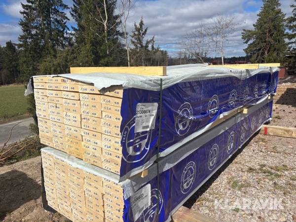 Virkespaket 45x195 4.8 m 288 lmp