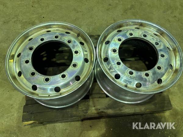 Framfälgar Alcoa 2 st 13*22,5