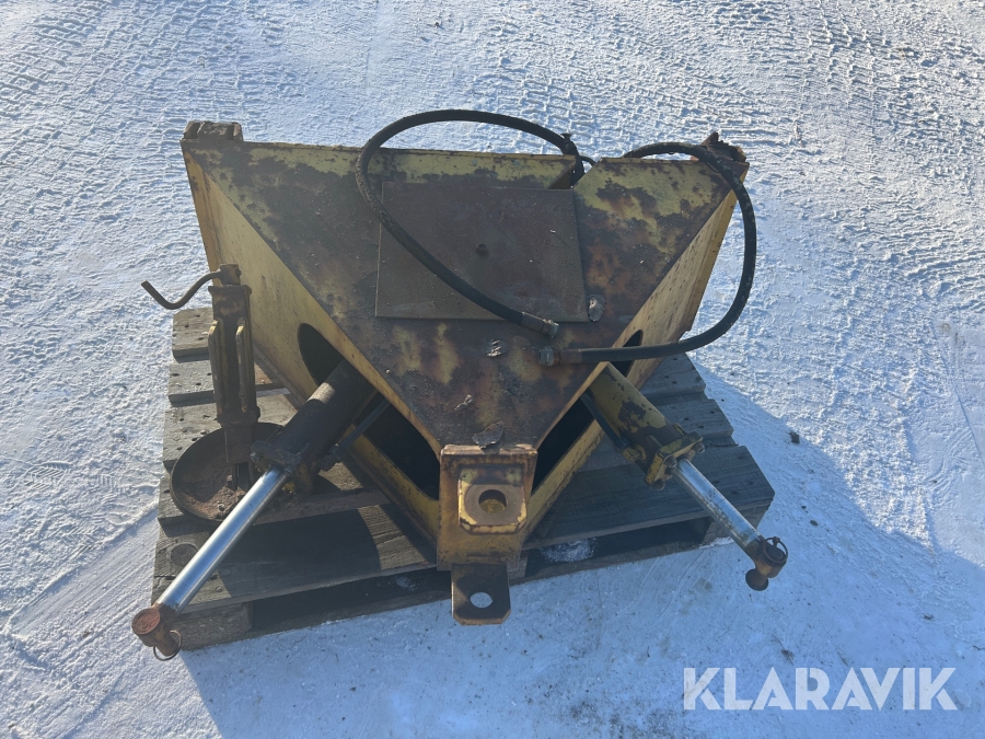 Bakstycke till snöblad