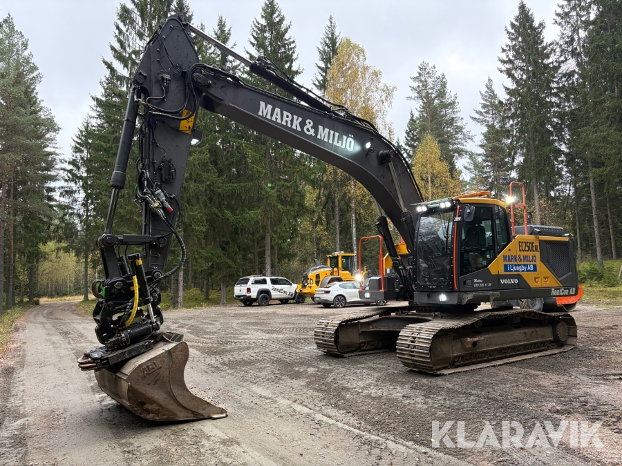 Grävmaskin Volvo EC250ENL GPS