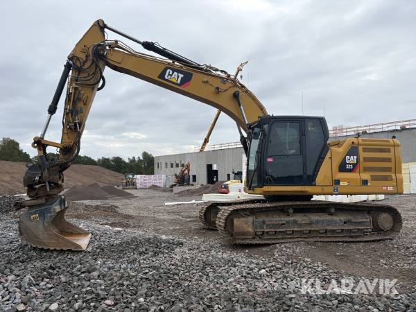 Grävmaskin CAT 323