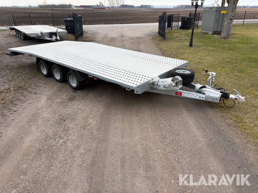 Maskinsläp Biltransportsläp Niewiadow