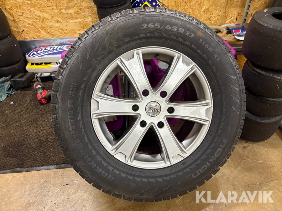 Däck med fälg till Ford Ranger 4st