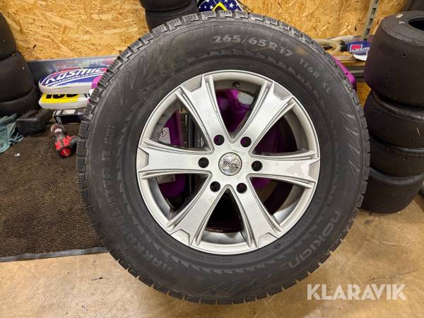 Däck med fälg till Ford Ranger 4st