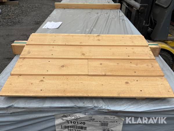 Enkelfas liggande 19x148