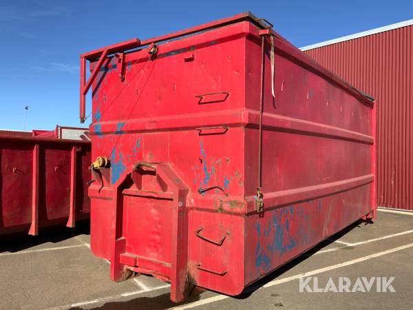 Lastväxlarcontainer med nät täckning 38m3