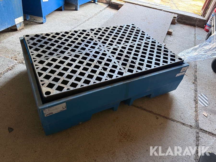 Uppsamlingskar Denios Polysafe Plast