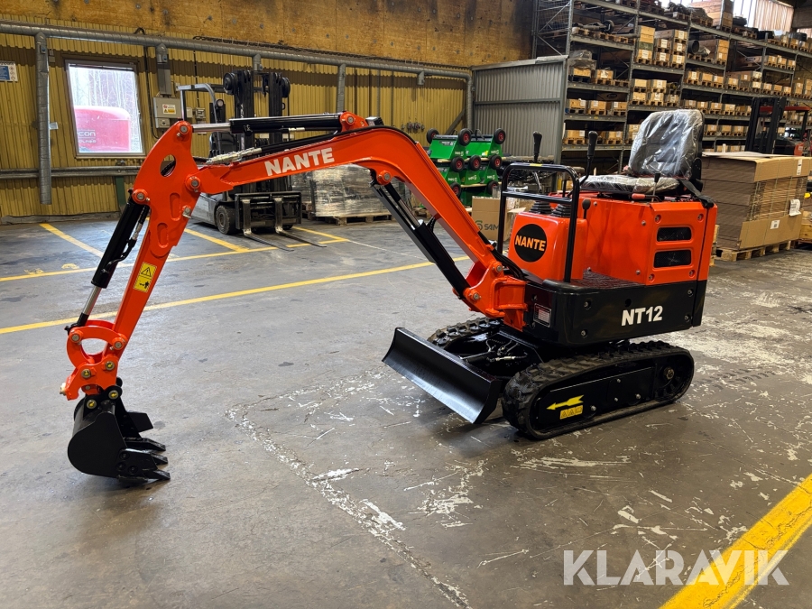 Minigrävmaskin Nante NT12