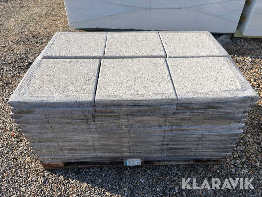Markplattor S:t Eriks Platina Vision 400x400x40 mm. 72 st.