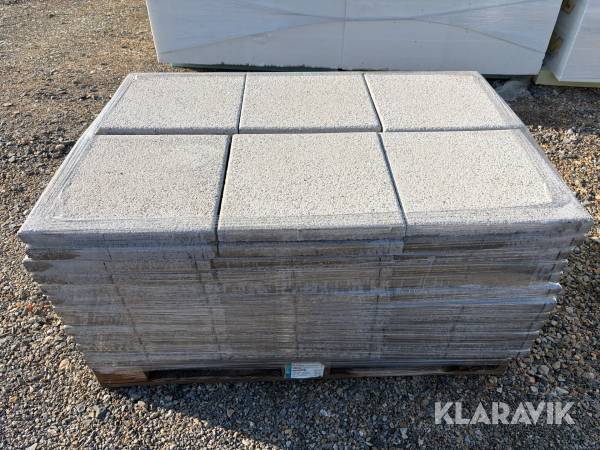 Markplattor S:t Eriks Platina Vision 400x400x40 mm. 72 st.