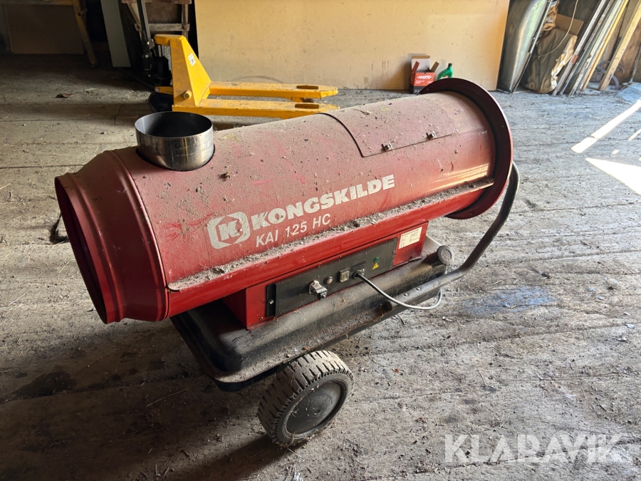 Värmekanon Kongskilde KAI 125 HC