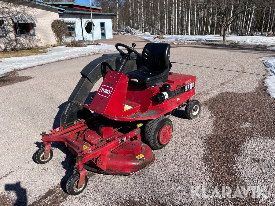 Gräsklippare Toro Proline 120 med uppsamlare