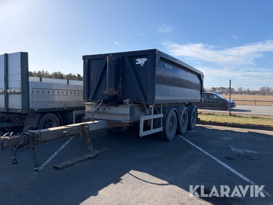 Tippkärra Benalu 3 axlad